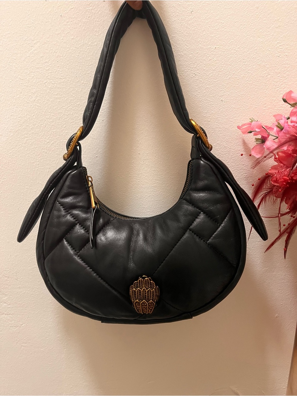 The Kurt Geiger Quilted shoulder bag